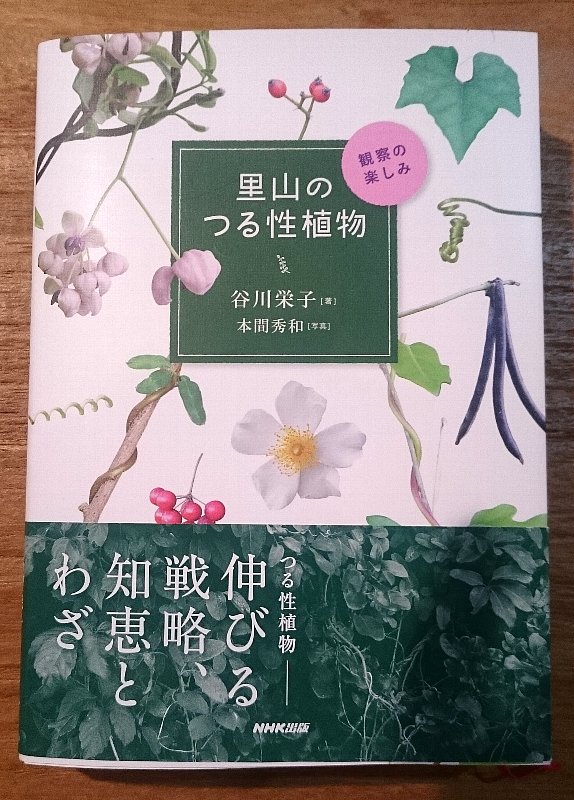 里山のつる性植物 NHK出版 | 南房総 有機農園 ねぎぼうず