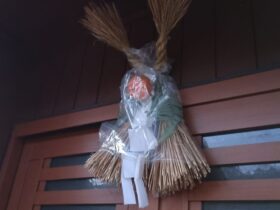 自宅用の注連飾り