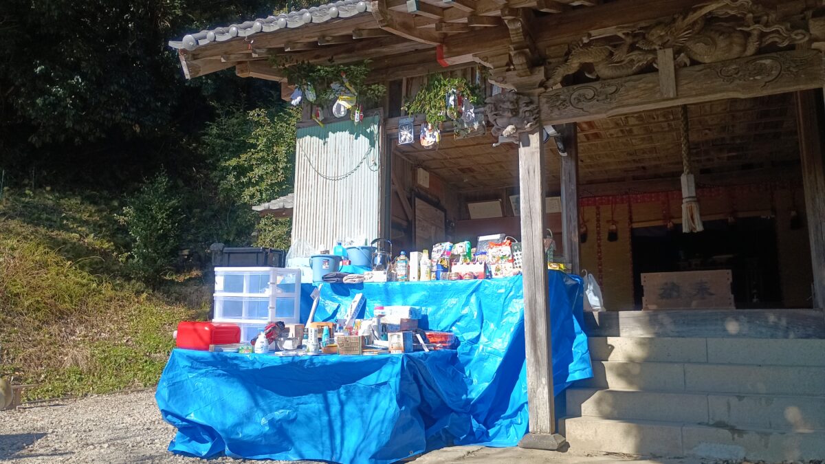 地区の神社で祈年祭が行われました。