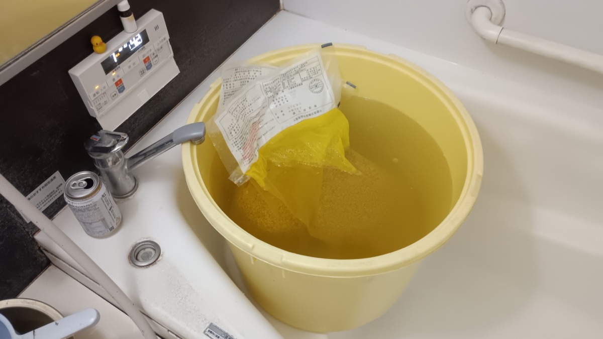 コシヒカリ温湯消毒