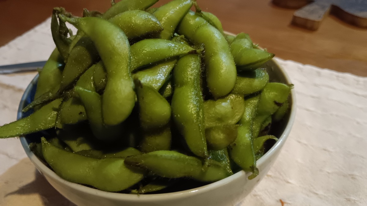 秋大豆の枝豆は今が旬